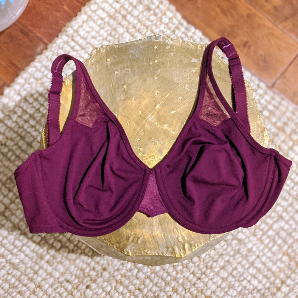 Berry/Purple Wacoal Unlined Underwire Bra